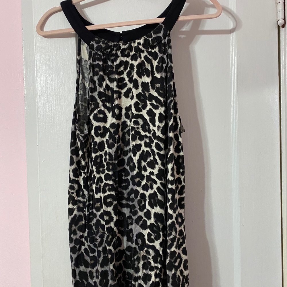 Leopard print tank